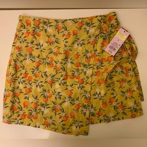Target Fruit Wrap Skirt Size Small